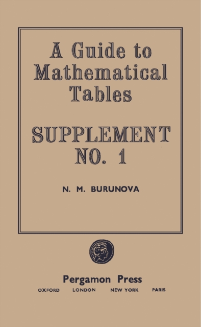 Guide to Mathematical Tables