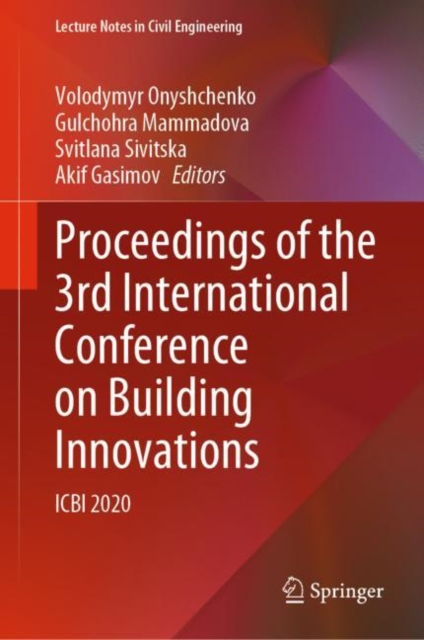 Proceedings of the 3rd International Conference on Building Innovations