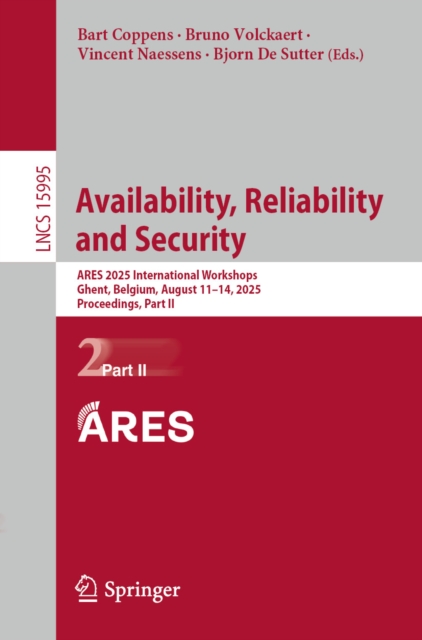 Availability, Reliability and Security