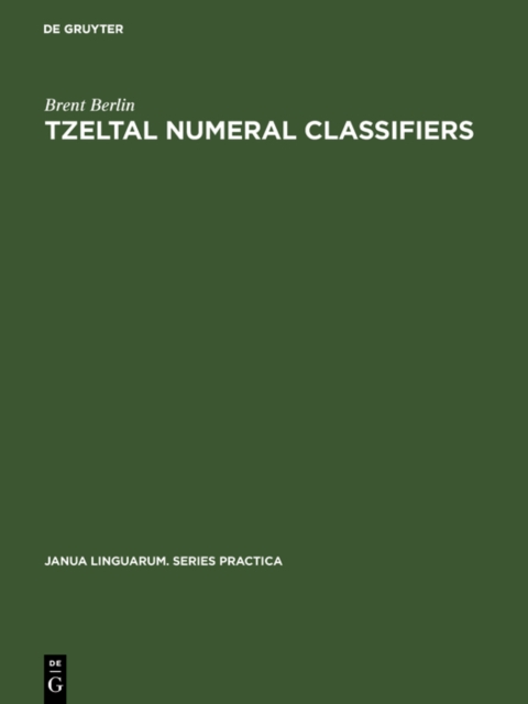 Tzeltal numeral classifiers