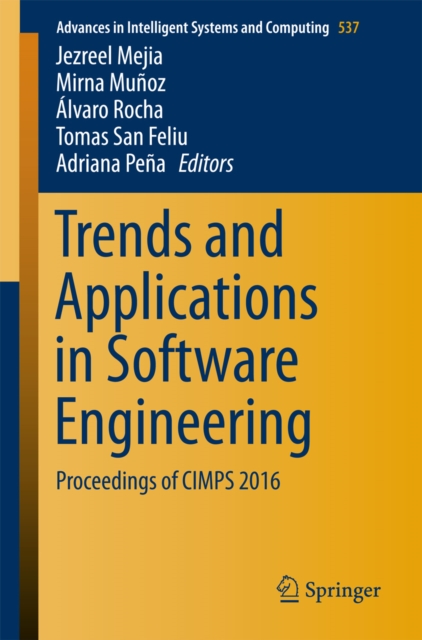 Trends and Applications in Software Engineering