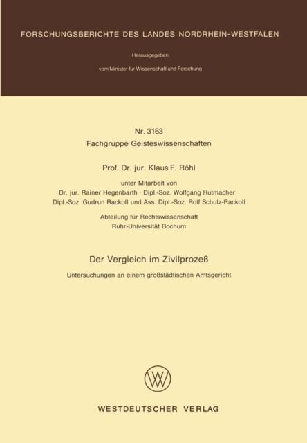 Der Vergleich im Zivilprozeß