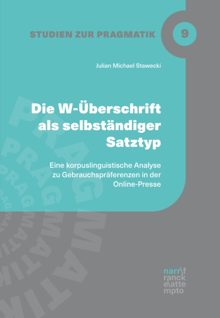 Die W-Uberschrift als selbstandiger Satztyp