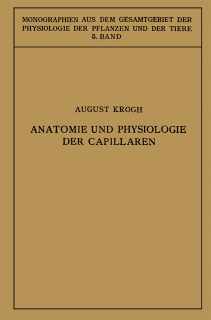 Anatomie und Physiologie der Capillaren