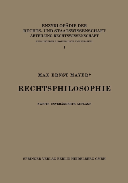 Rechtsphilosophie
