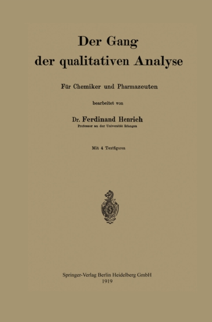 Der Gang der qualitativen analyse
