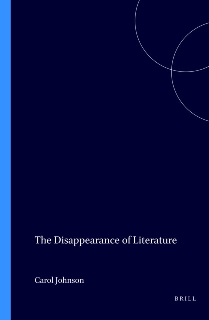 Disappearance of Literature