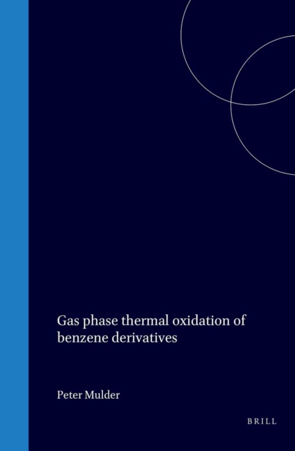 Gas phase thermal oxidation of benzene derivatives