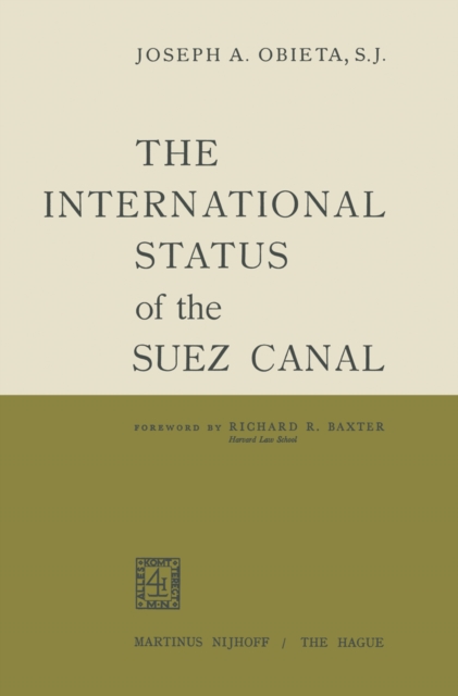International Status of the Suez Canal