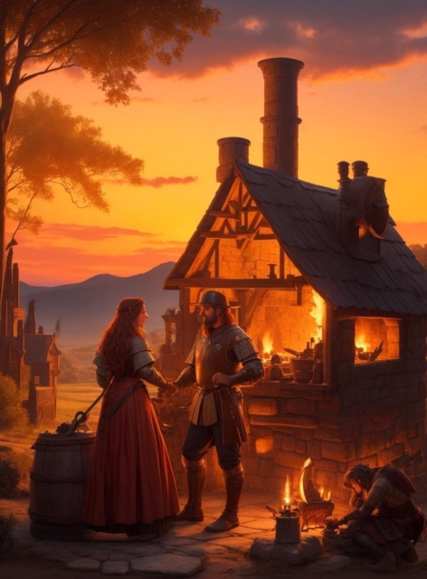 Forged in Love: The Saga of Sir William and Lady Eleanor