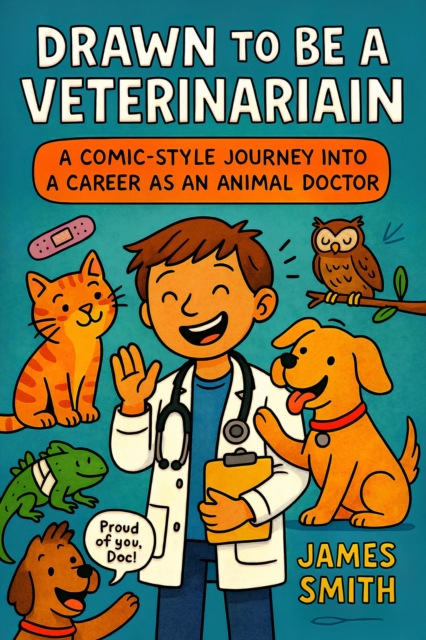 Drawn to Be a Veterinarian: A Comic-Style Journey Into a Career As an Animal Doctor