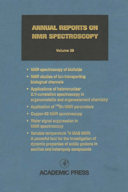 Annual Reports on NMR Spectroscopy
