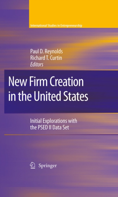 New Firm Creation in the United States