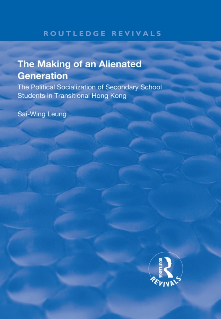 Making of an Alienated Generation