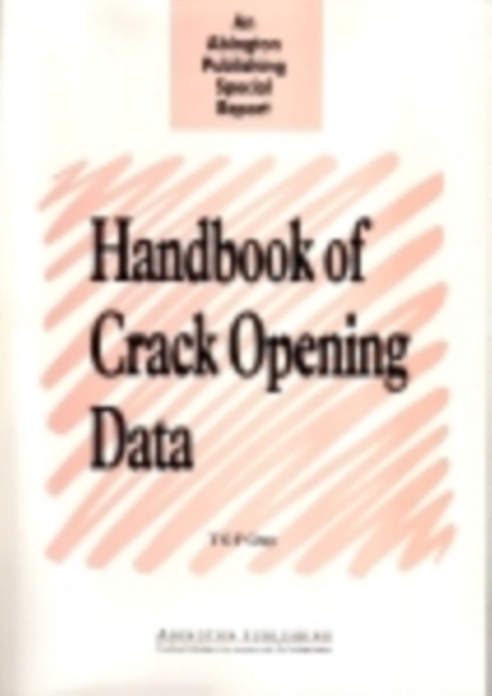 Handbook of Crack Opening Data