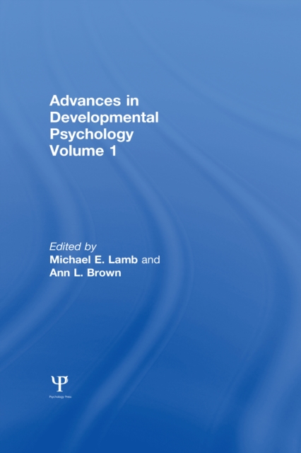 Advances in Developmental Psychology