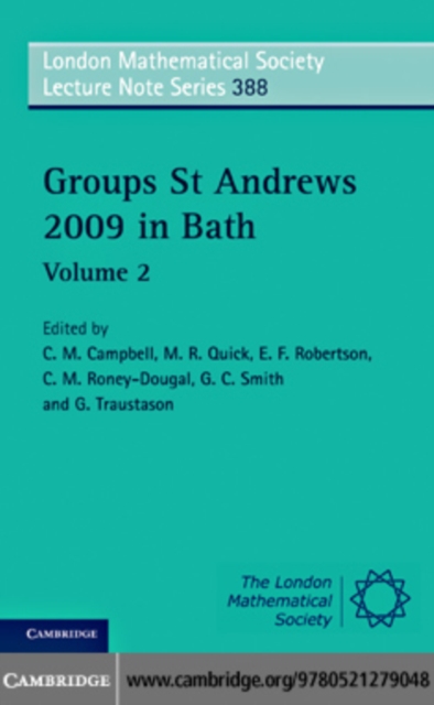Groups St Andrews 2009 in Bath: Volume 2