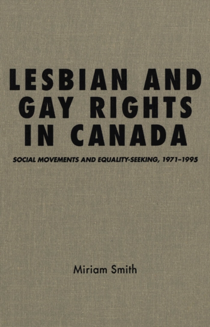 Lesbian and Gay Rights in Canada