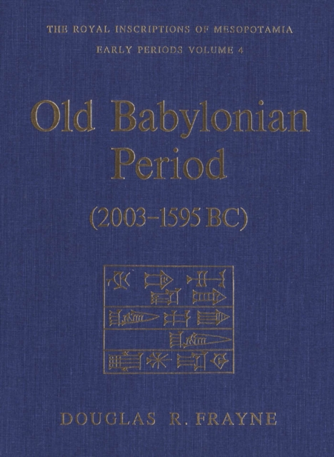 Old Babylonian Period (2003-1595 B.C.)