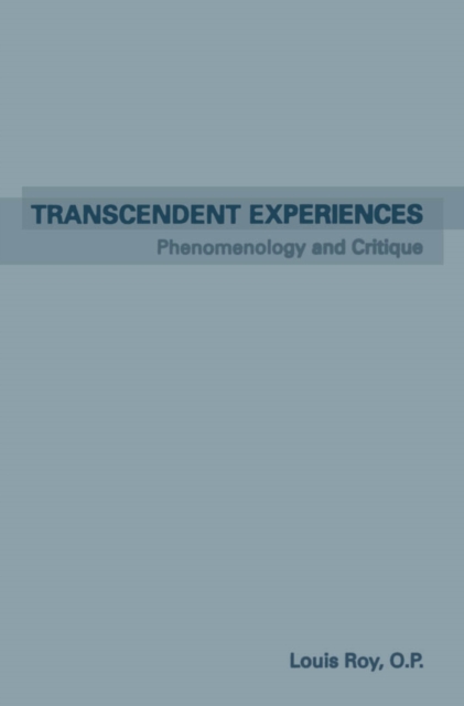 Transcendent Experiences