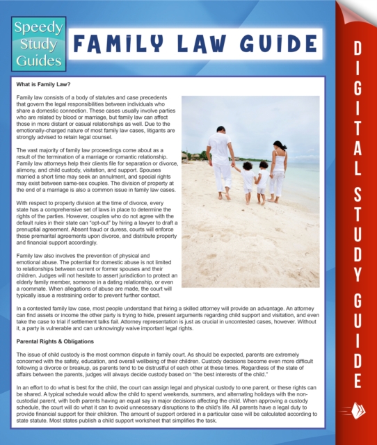 Family Law Guide (Speedy Study Guide)