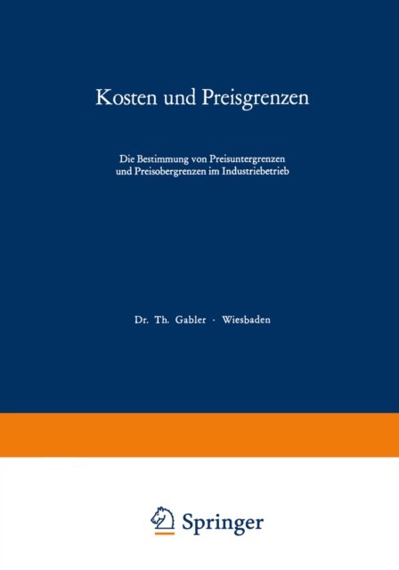 Kosten und Preisgrenzen