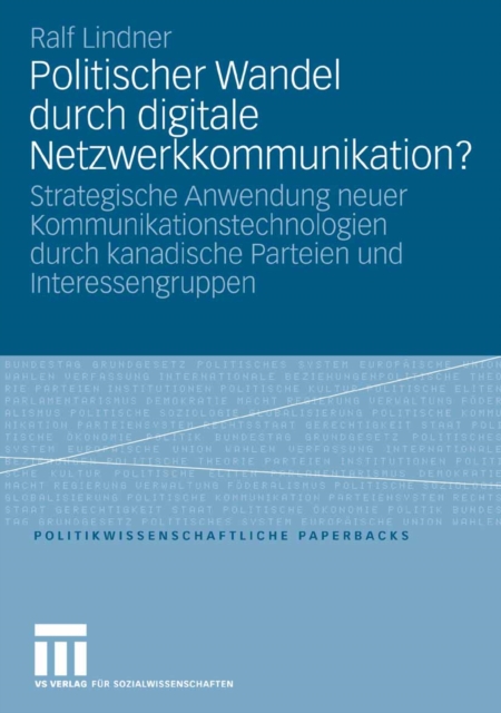 Politischer Wandel durch digitale Netzwerkkommunikation?