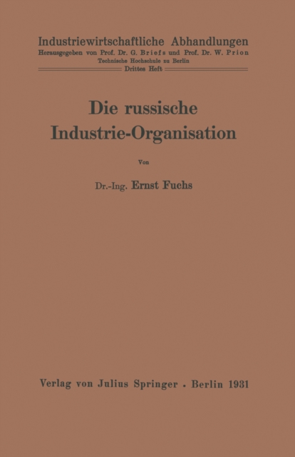 Die russische Industrie-Organisation