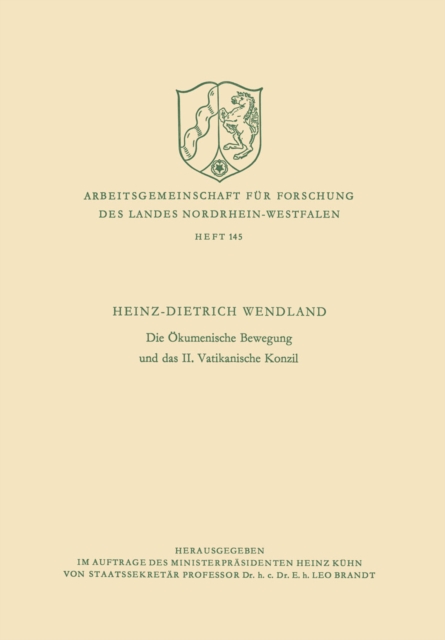 Die Ökumenische Bewegung und das II. Vatikanische Konzil
