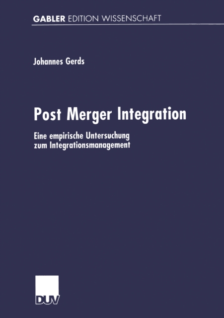Post Merger Integration