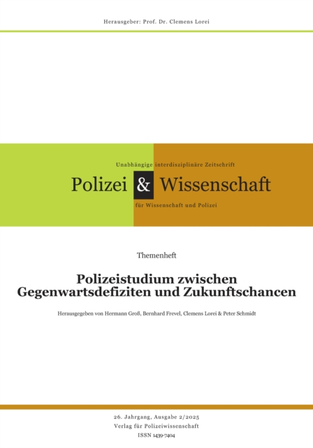 Zeitschrift Polizei & Wissenschaft
