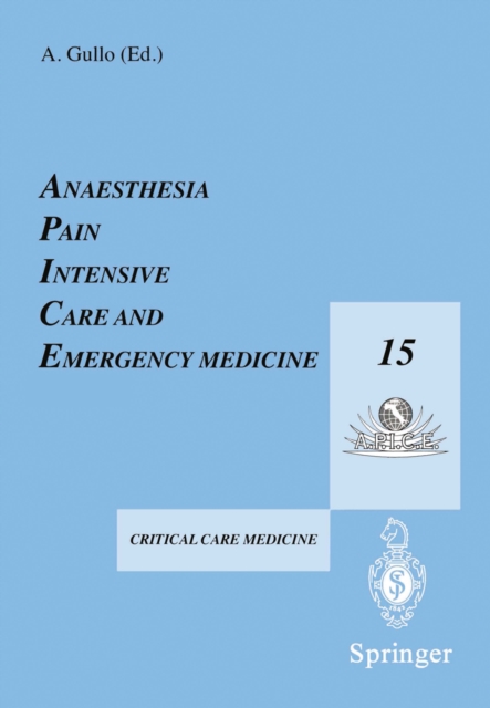 Anaesthesia, Pain, Intensive Care and Emergency Medicine - A.P.I.C.E.