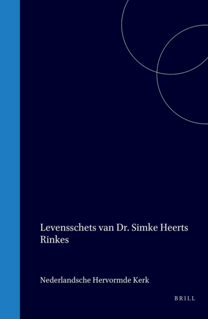 Levensschets van Dr. Simke Heerts Rinkes