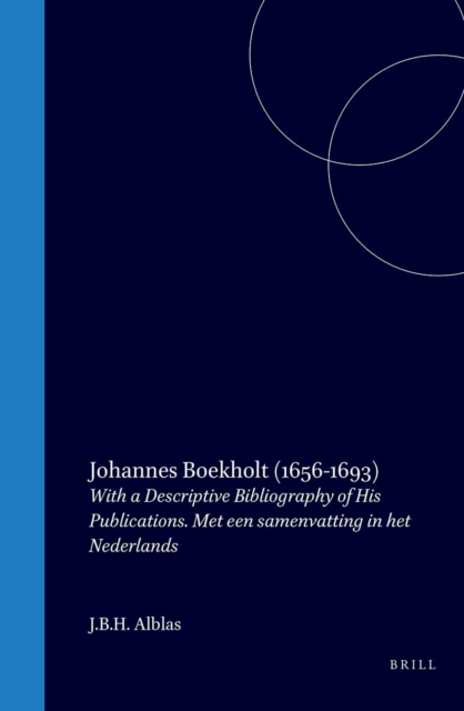 Johannes Boekholt (1656-1693)