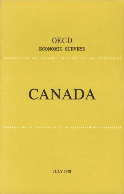 OECD Economic Surveys: Canada 1978