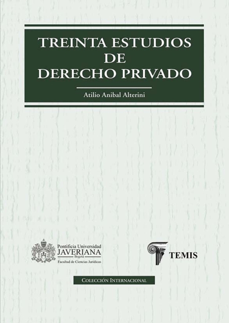 Treinta estudios de derecho privado