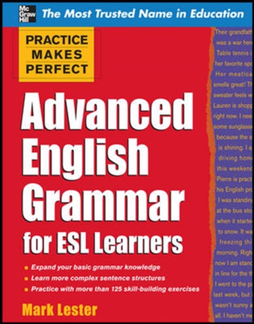 Practice Makes Perfect Advanced English Grammar for ESL Learners