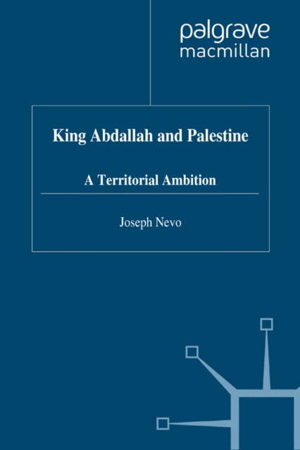 King Abdallah and Palestine