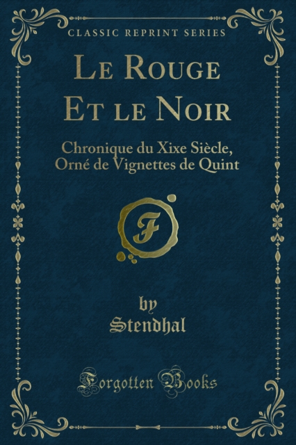 Le Rouge Et le Noir