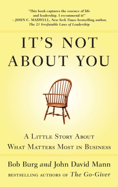 It's Not About You