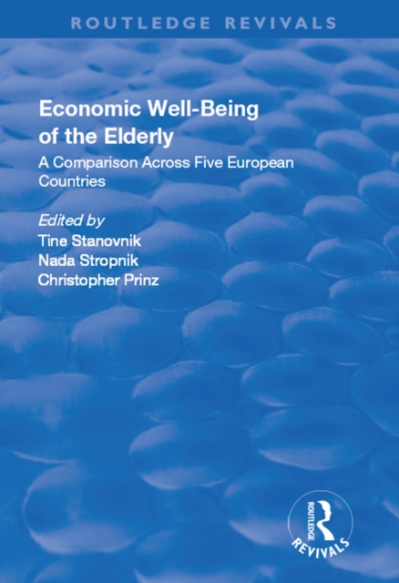 Economic Well-Being of the Elderly