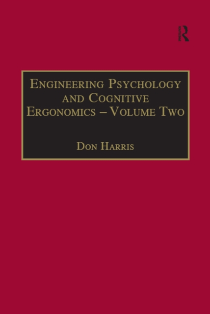 Engineering Psychology and Cognitive Ergonomics