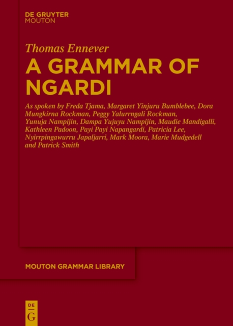 Grammar of Ngardi