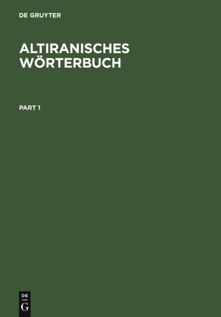 Altiranisches Wörterbuch