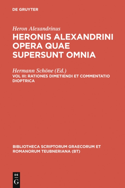 Rationes dimetiendi et commentatio dioptrica