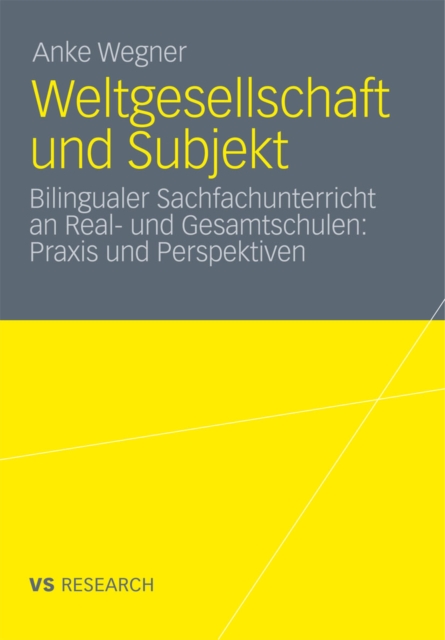 Weltgesellschaft und Subjekt