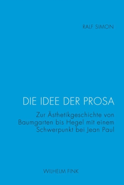Die Idee der Prosa