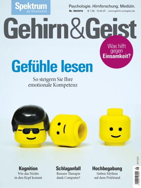 Gehirn&Geist 8/2018 Gefühle lesen