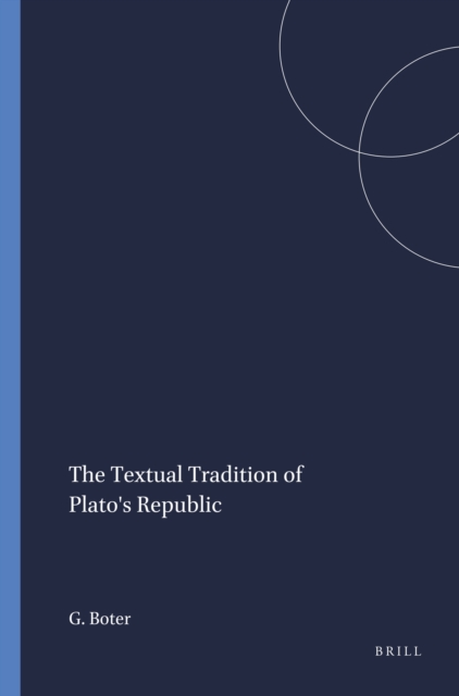 Textual Tradition of Plato's Republic