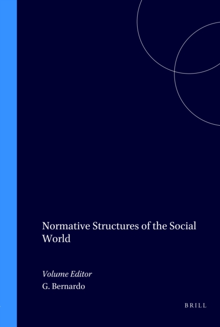Normative Structures of the Social World